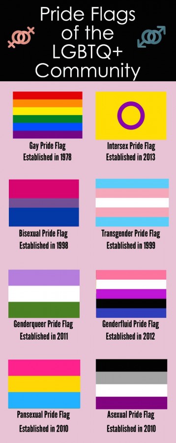 Pride Flags of the LGBTQ+ Community
