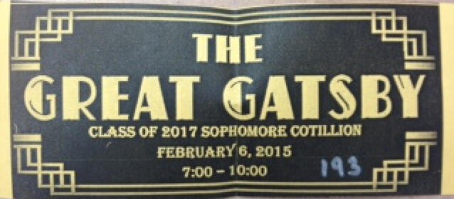 Students can buy their Sophomore Cotillion tickets until Thursday, Feb. 5.